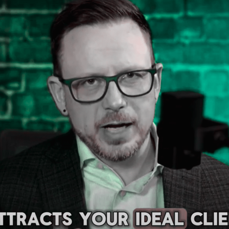 Screenshot of Gregory from Contentr shooting a video